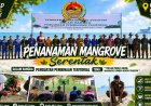 Hijaukan Pesisir, Kuatkan Negeri, Kodim 0811/Tuban Gelar Penanaman Mangrove Serentak Waaster Kasad